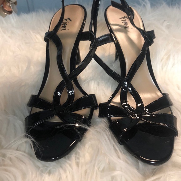 Patent leather sling strap dressy heels size 10 - Picture 2 of 6